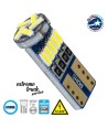 GloboStar® T10 W5W 81105 Λάμπα Αυτοκίνητου  3rd Generation Can-Bus Extreme Truck Series LED 15 SMD 4014 3.8W 570lm 360° DC 12-24V IP20 Ψυχρό Λευκό 6000K